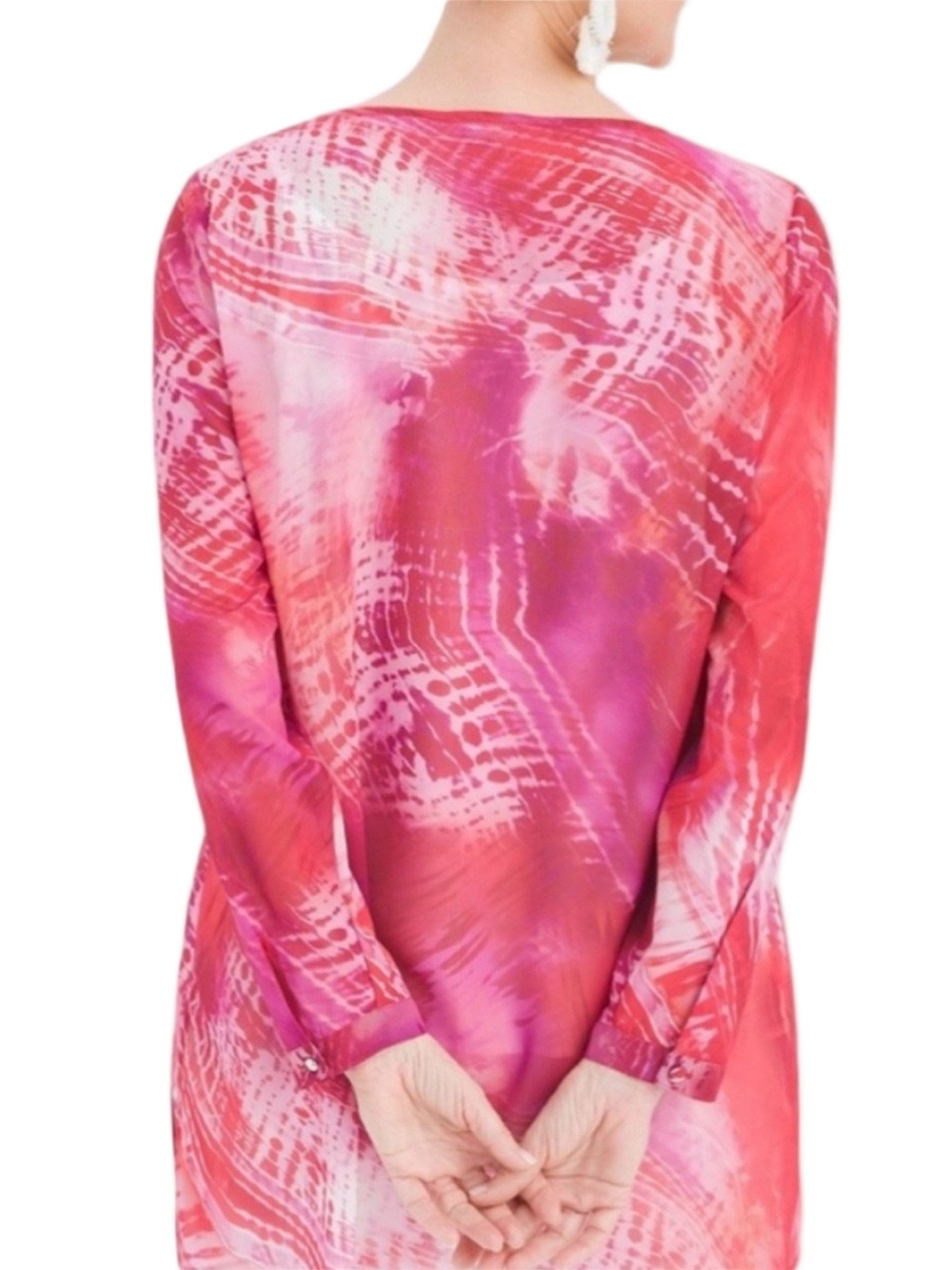 01. WOMENS CHICO’S 2/L DETAIL TOP - Picture 4 of 8